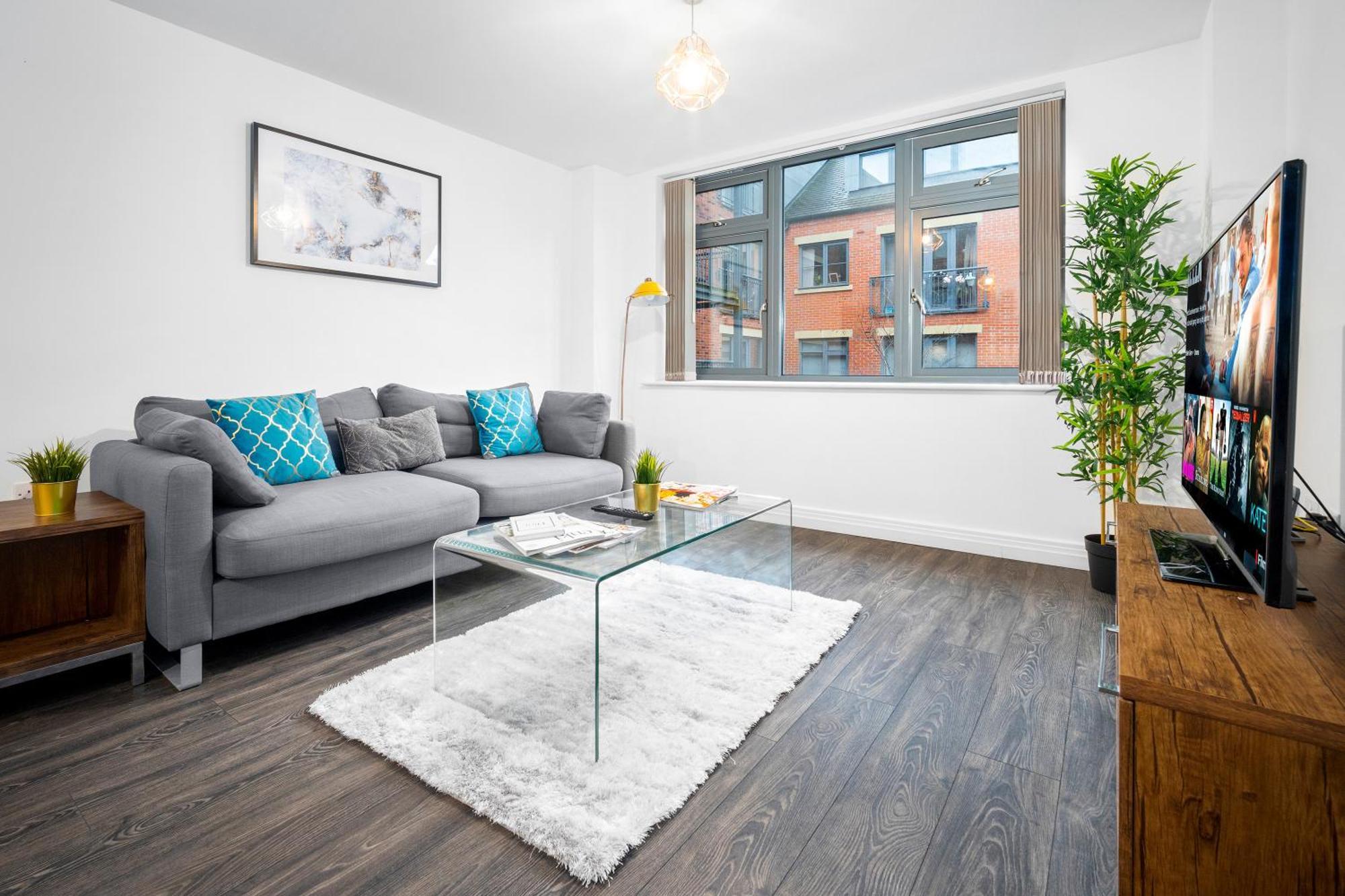 New Luxe Apartment - Secure Parking - Birmingham City Centre - Netflix - Wifi - Top Rated - 54M 외부 사진